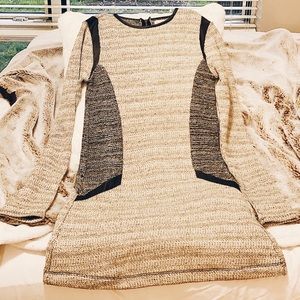 Abercrombie grey marled sweater dress